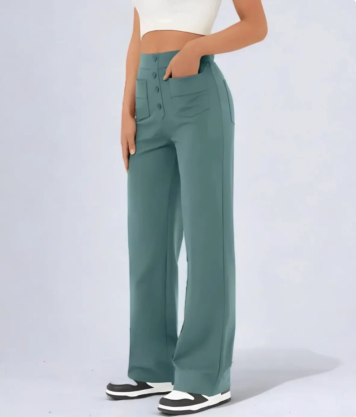 Pantalones de mujer suaves y elegantes