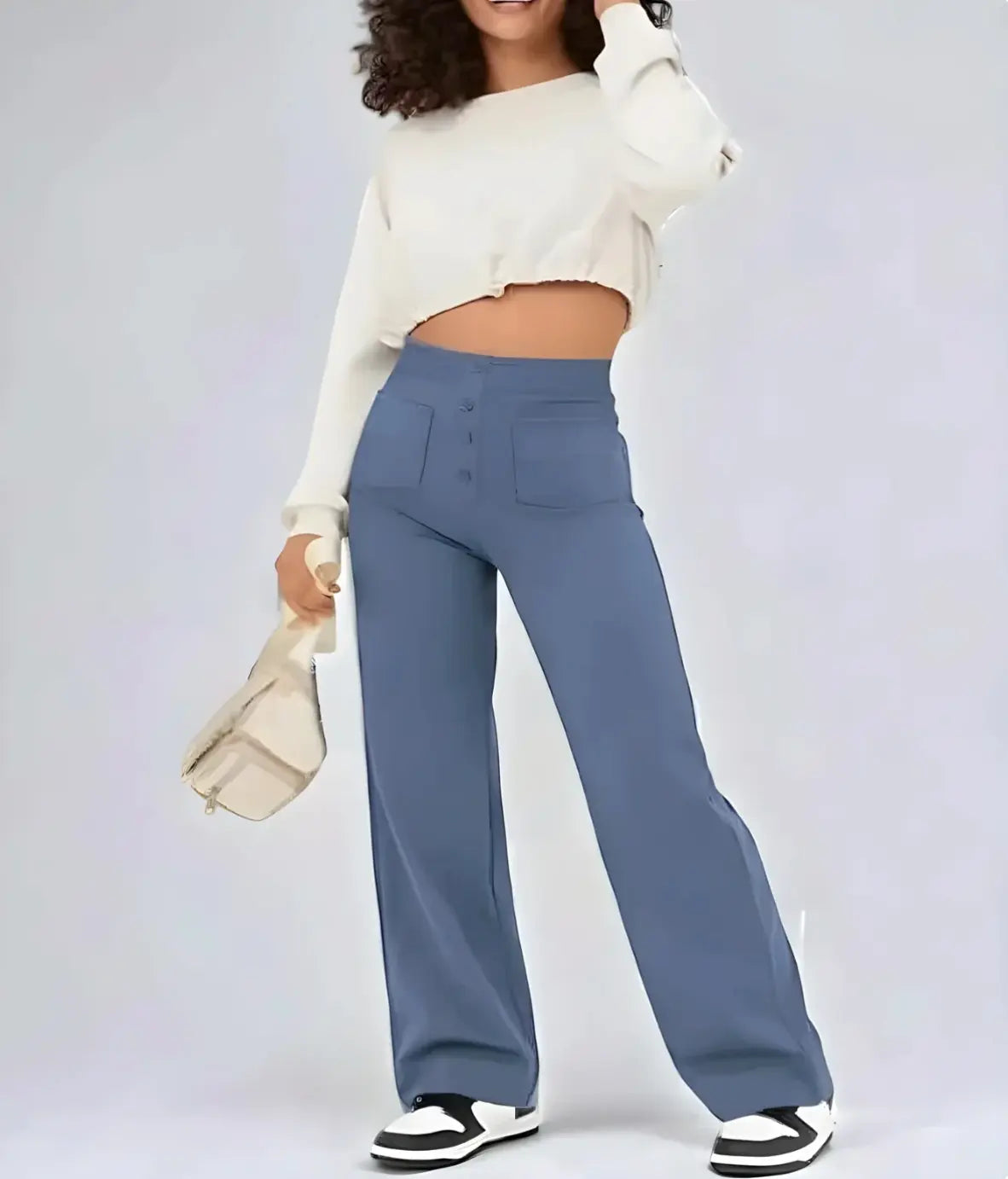 Pantalones de mujer suaves y elegantes