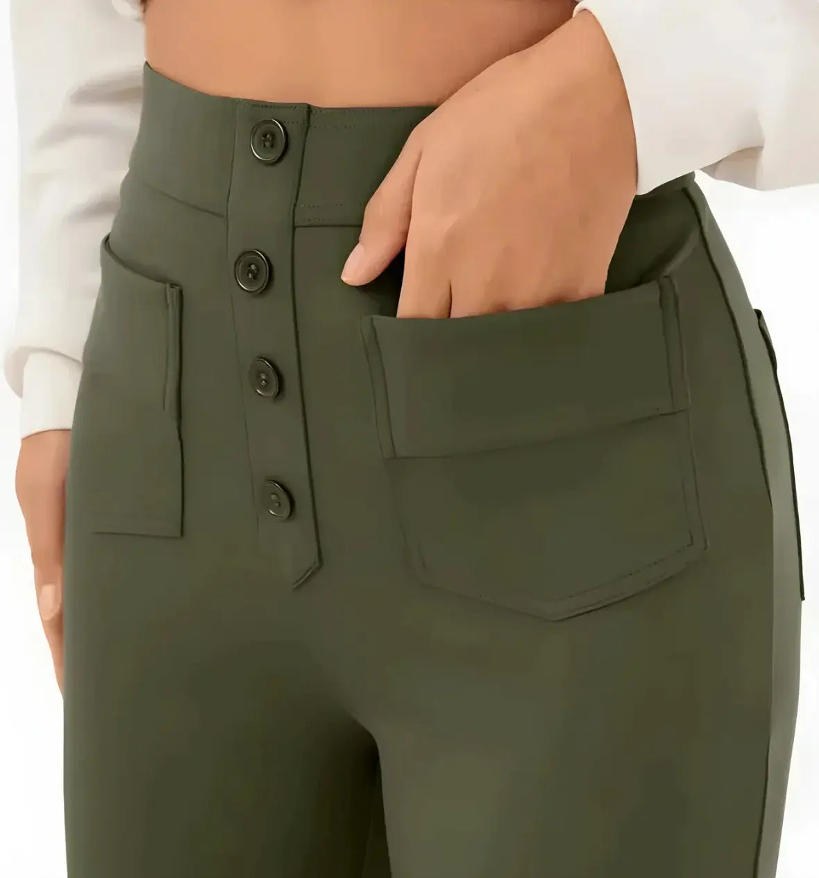 Pantalones de mujer suaves y elegantes