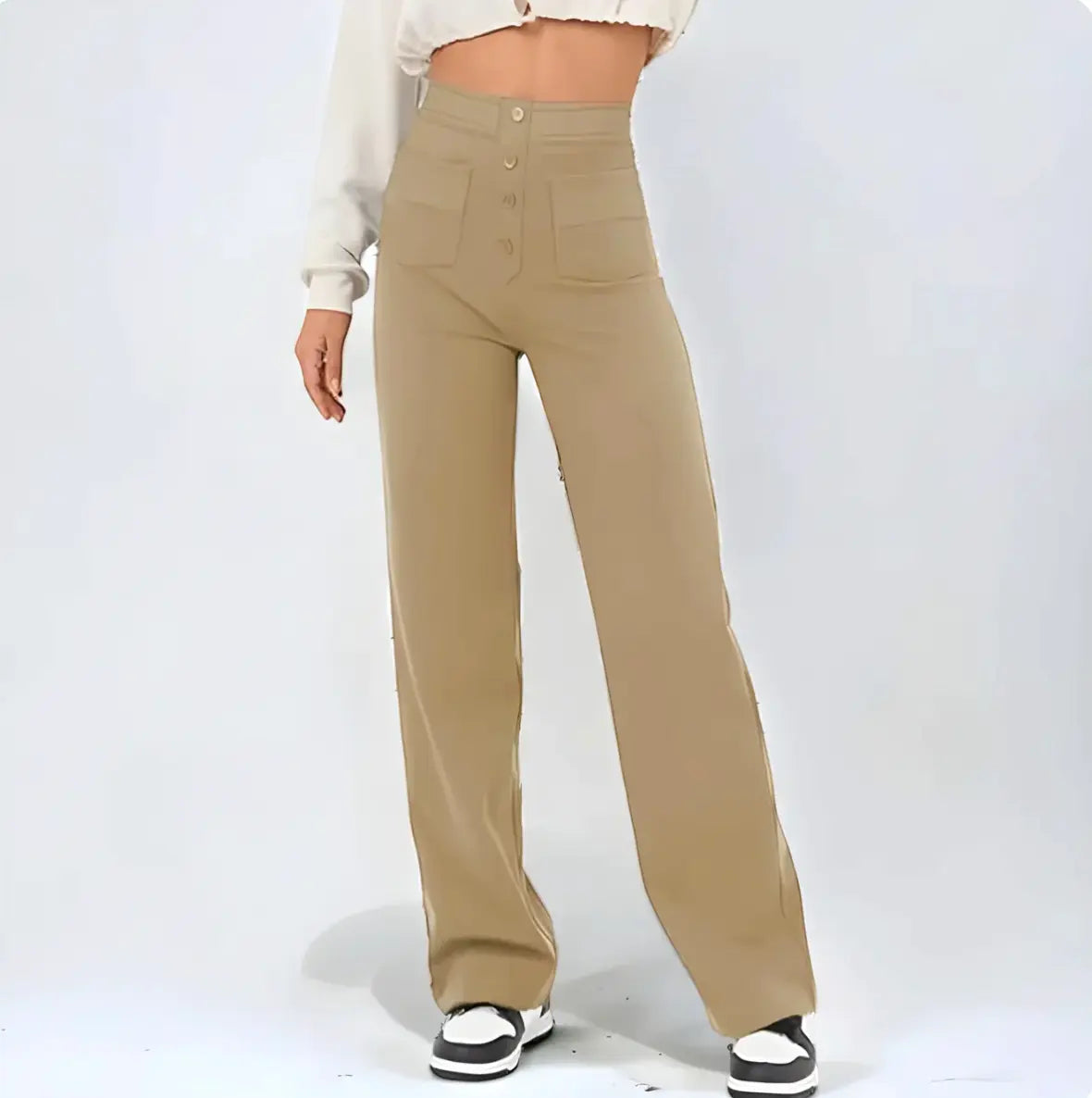 Pantalones de mujer suaves y elegantes