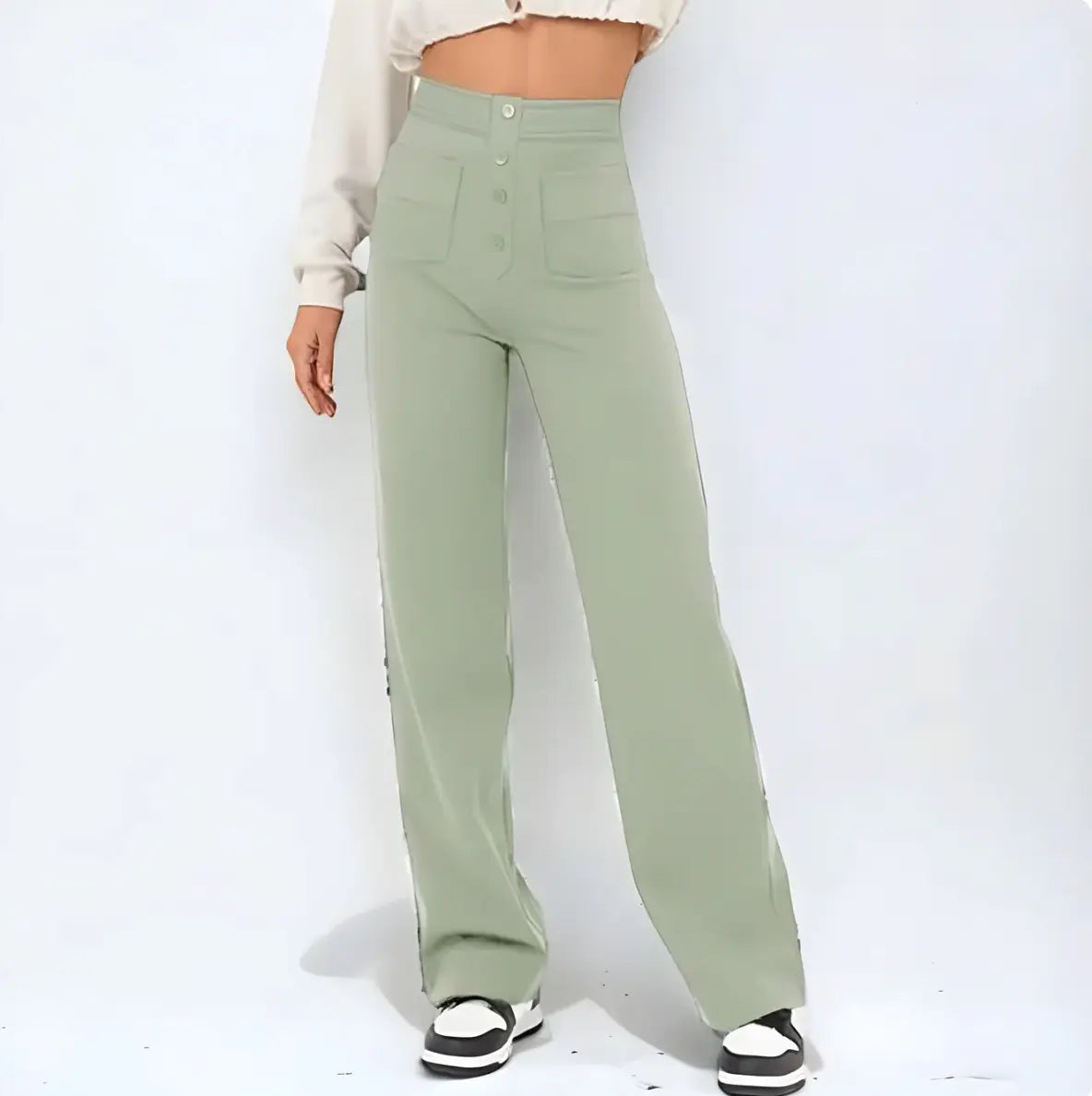 Pantalones de mujer suaves y elegantes