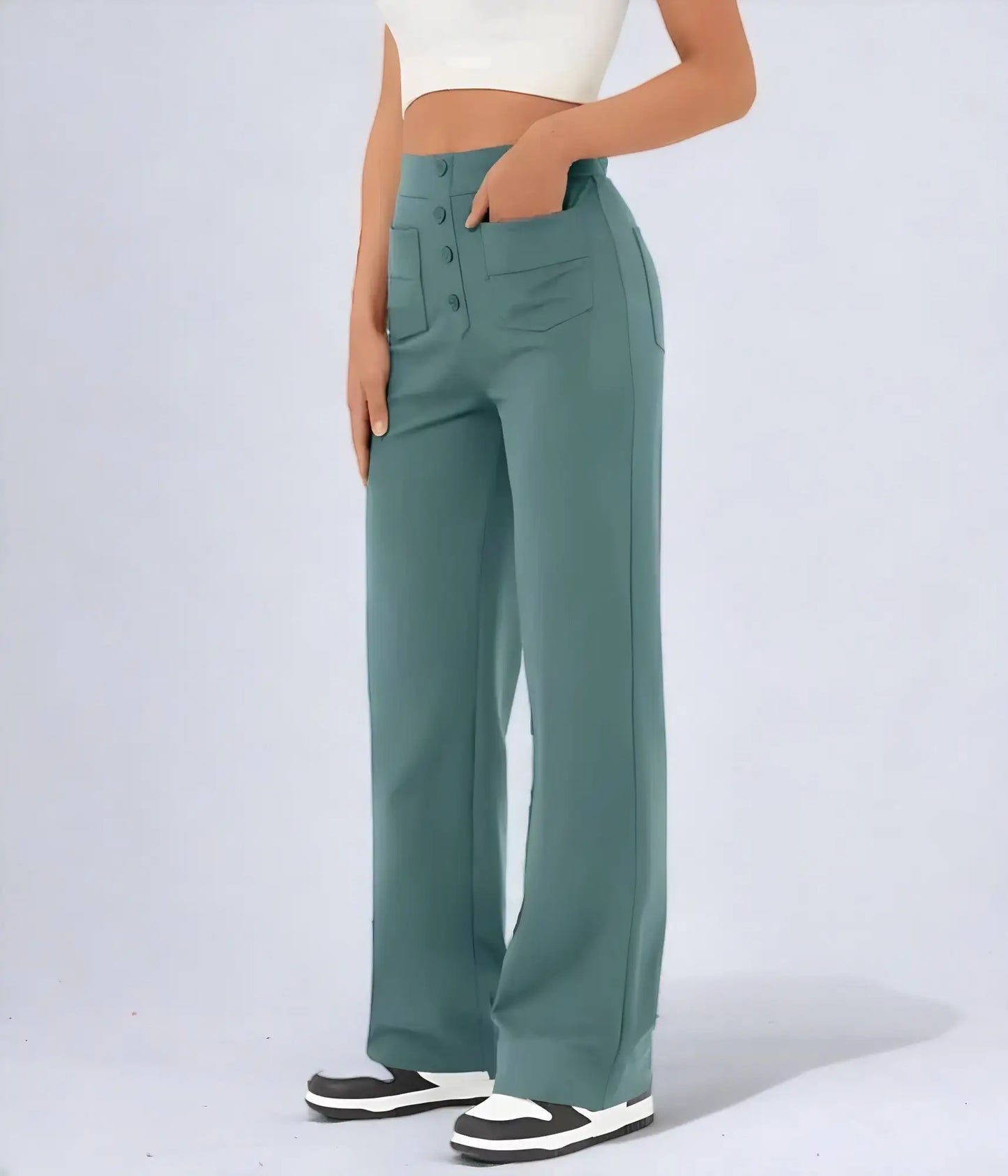 Pantalones de mujer suaves y elegantes